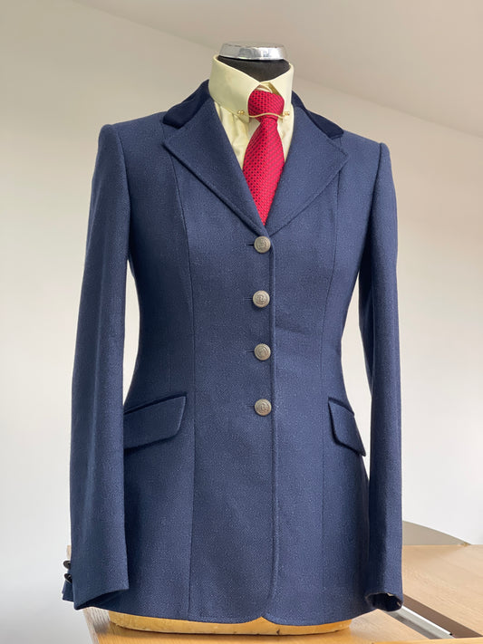 IN STOCK & M2M: Lightweight Navy Tweed