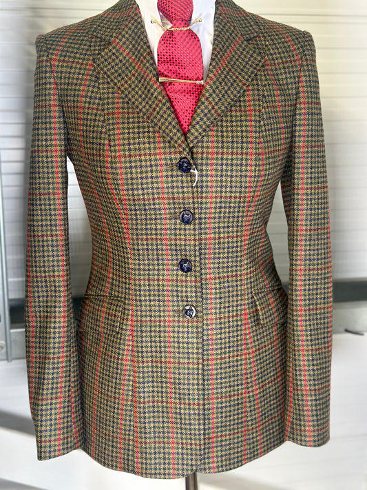 IN STOCK UNIQUE: Striking Multi-colour stand out tweed